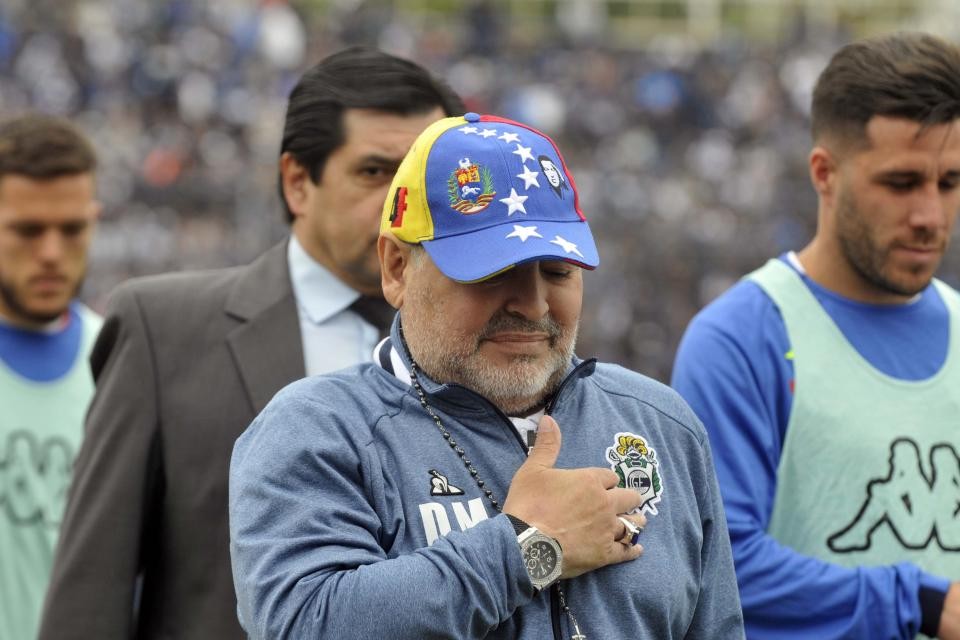 Maradona confirmó que dejará de ser el entrenador de Gimnasia