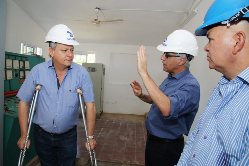  Peppo inauguró obras en la Estación Transformadora Puente Libertad