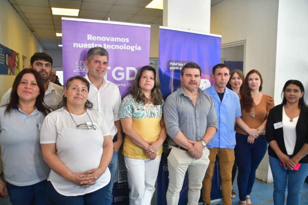 El Gobierno provincial presentó el sistema de turnos digitales en el Hospital de Barranqueras