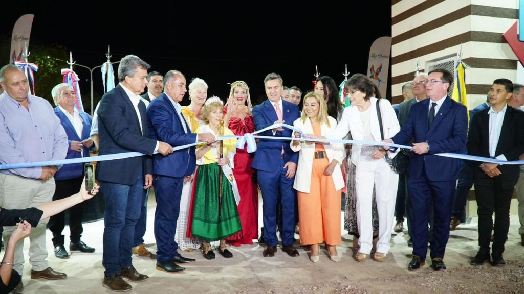 Zdero inauguró la edición 50° de la Fiesta Provincial del Inmigrante en Las Breñas