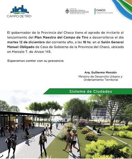 ESTE MARTES, PEPPO LANZARÁ EL PLAN MAESTRO DEL CAMPO DE TIRO