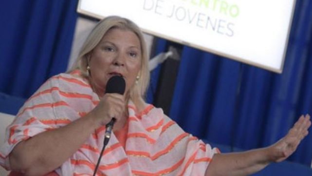 Carrió mantuvo sus críticas al cambio 