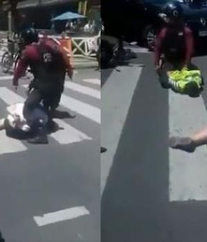 Detienen a motochorros en pleno centro y testigos piden que los ejecutenÂ 