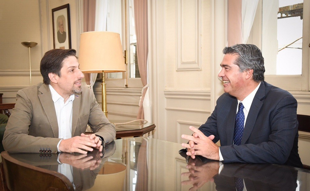 Jorge Capitanich con Nicolás Trotta: "Queremos poner al Chaco de pie con educación de calidad"