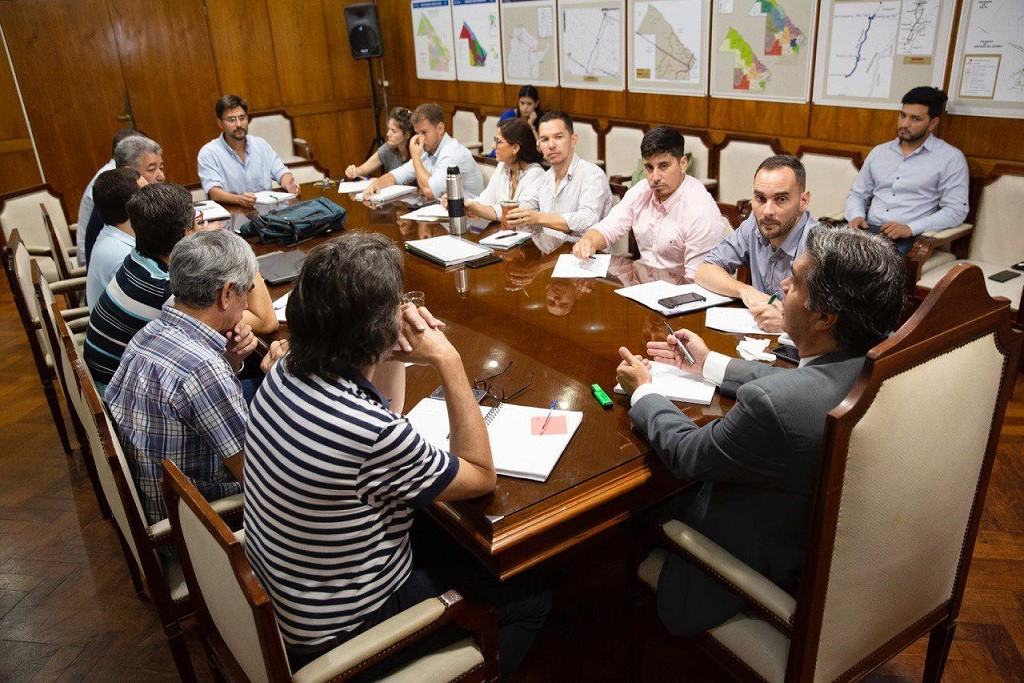 El Gobernador del Chaco trazó una agenda de trabajo junto a los titulares de: SAMEEP, SECHEEP y Vialidad Provincial