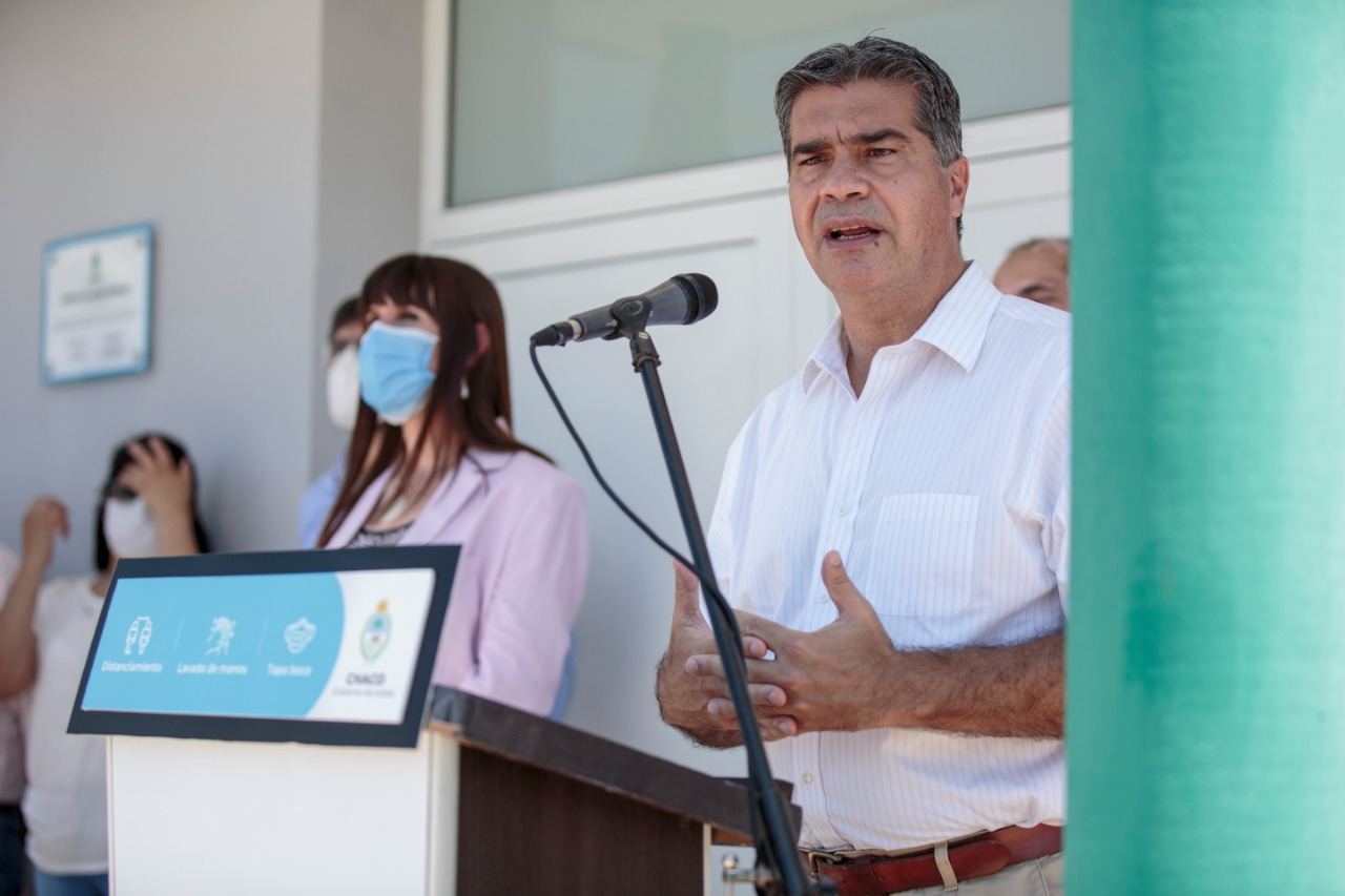 Chorotis: Capitanich inauguró la ampliación del Centro de Salud y el pórtico de acceso a la localidad