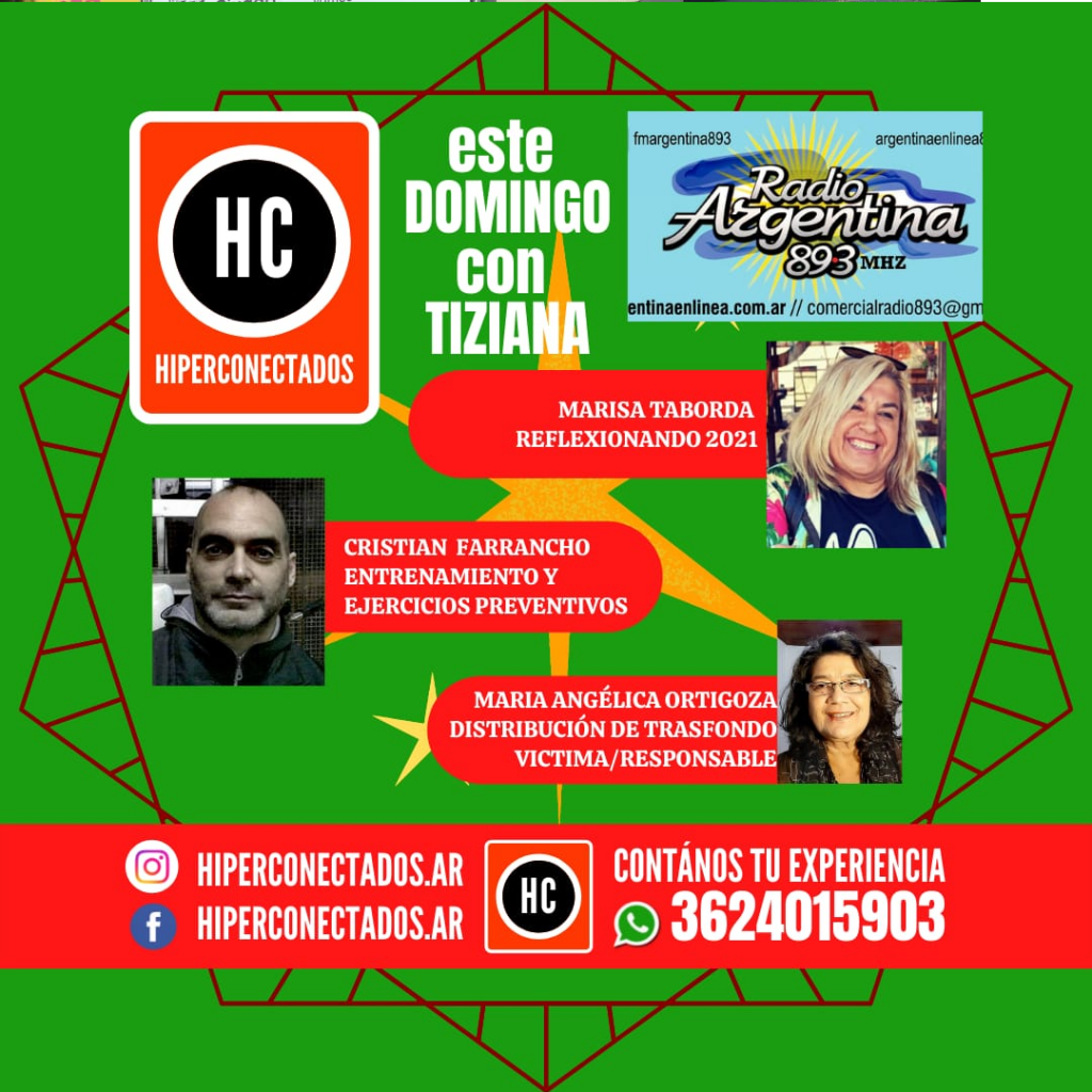 HiperConectados: Domingo 19:00hs por Radio Argentina