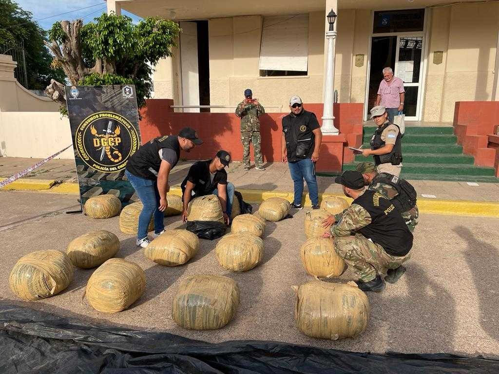 Secuestraron más de 160 kilos de marihuana en Margarita Belén