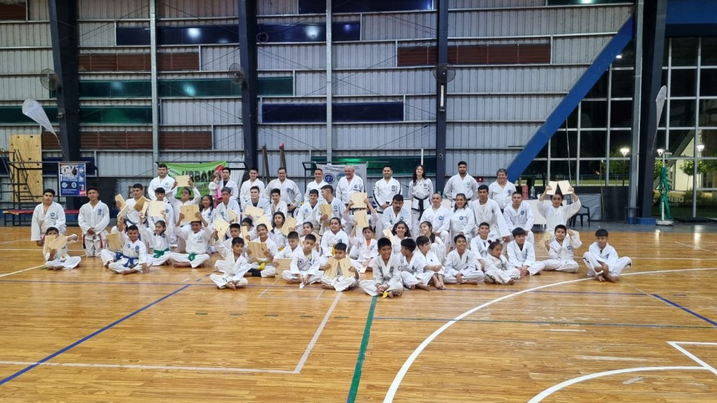 Resistencia: Gran concurrencia para el examen Master Class de Taekwon-Do