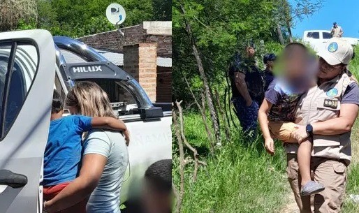 Rescatan a dos niños sin DNI y a una menor 