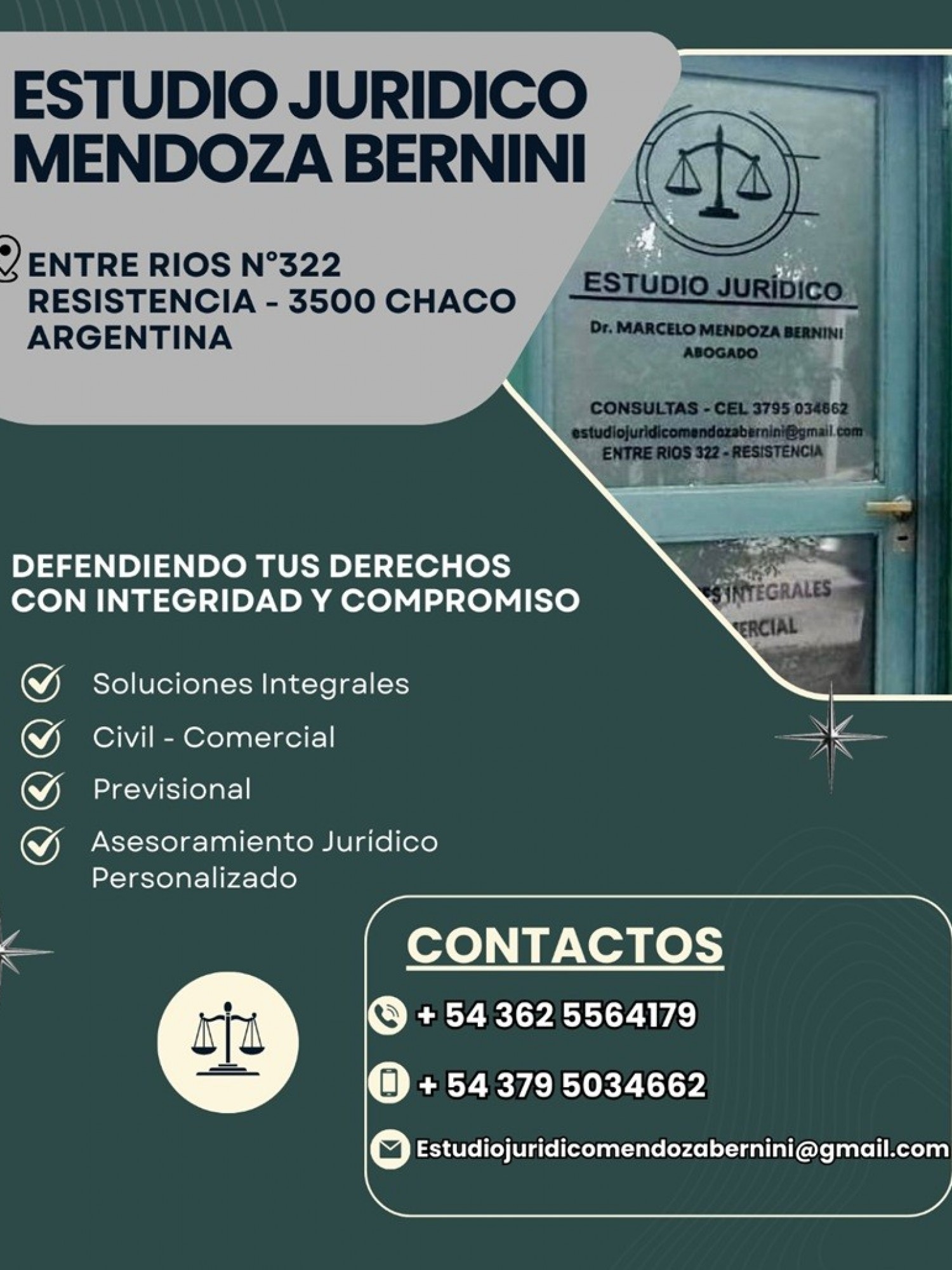 Estudio jurídico Mendoza Bernini