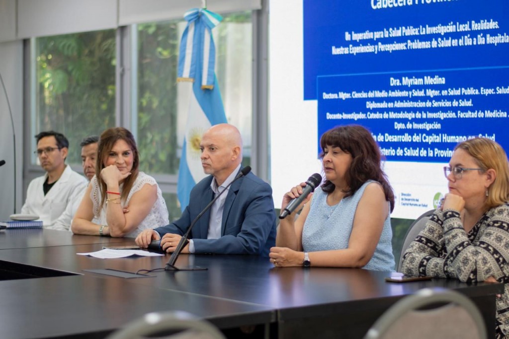 EL GOBIERNO JUNTO AL ICCTI REUNIERON AL SISTEMA DE SALUD PARA DEFINIR LÍNEAS DE INVESTIGACIÓN PRIORITARIAS