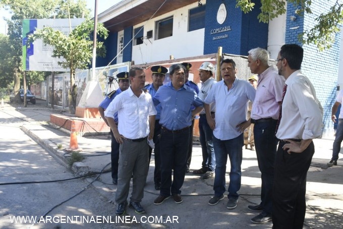 PEPPO DIO INICIO A LA RECONSTRUCCIÓN DE LA COMISARIA SEGUNDA DE RESISTENCIA