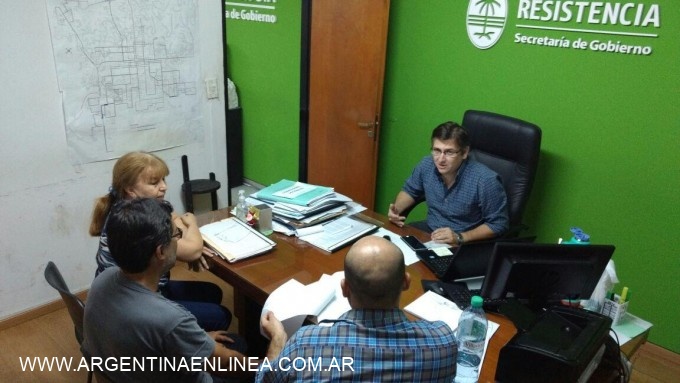 Resistencia y Fontana coordinan acciones sobre el trabajo de Comisiones Vecinales