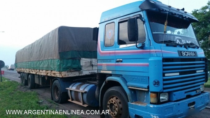 SAENZ PEÑA: INTERCEPTAN CAMION CON 28 TONELADAS DE GIRASOL ILEGAL