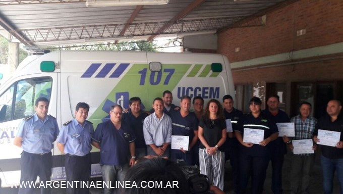 CHOFERES DE SALUD PUBLICA RECIBIERON CERTIFICADOS POR CURSO DE PERFECCIONAMIENTO