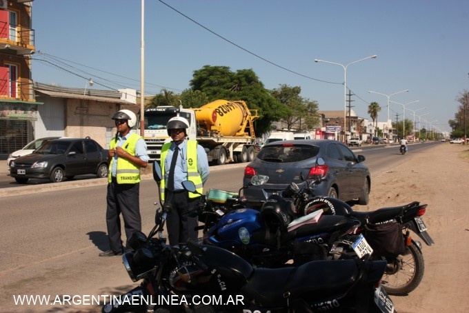 El municipio continúa con los controles de tránsito