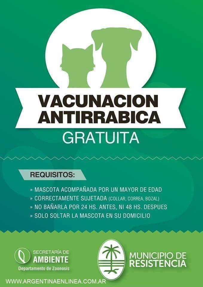 En villa Itatí continúa este martes la campaña de vacunación antirrábica que impulsa el municipio