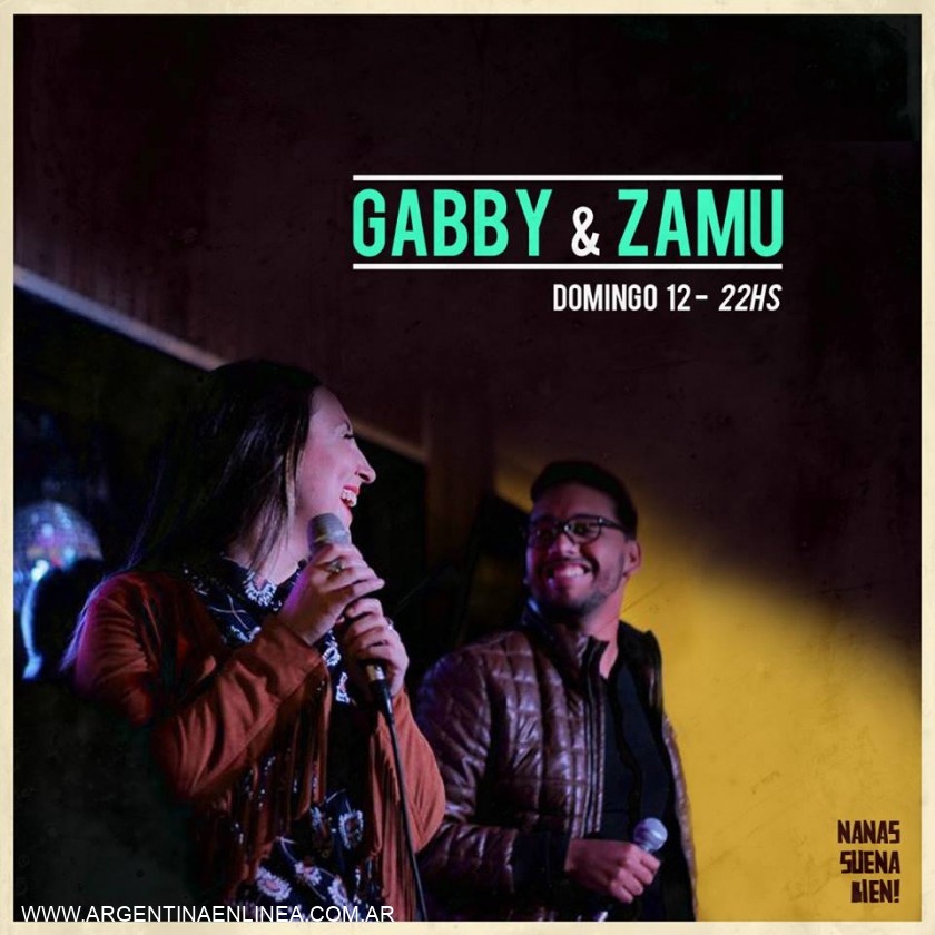"Noche romántica con Zamu yen Gabby en Nanas Suena Bien"