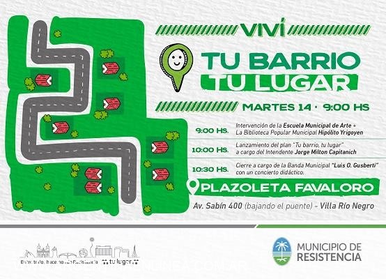 Se lanza mañana el Plan cultural, turístico y deportivo Tu barrio, tu lugar