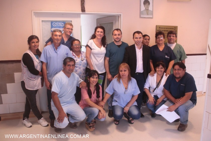 CRESPO PUSO EN FUNCIONES AL NUEVO DIRECTOR DEL HOSPITAL DE LOS FRENTONES