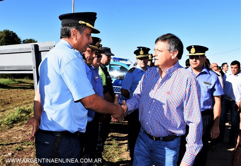CON LA ENTREGA DE PATRULLAS VIALES, PEPPO ANTICIPÓ MÁS CONTROLES EN LAS RUTAS PROVINCIALES