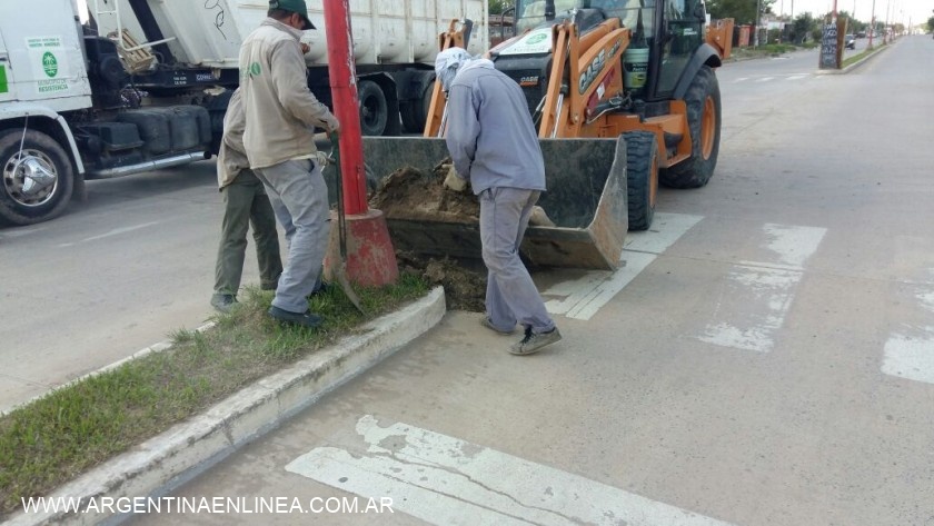 El Municipio concretó nuevos operativos de limpieza en varios puntos de la ciudad