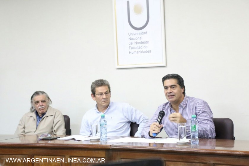 Capitanich participó de una charla debate sobre la Carta Abierta escrita por Rodolfo Walsh hace 40 años