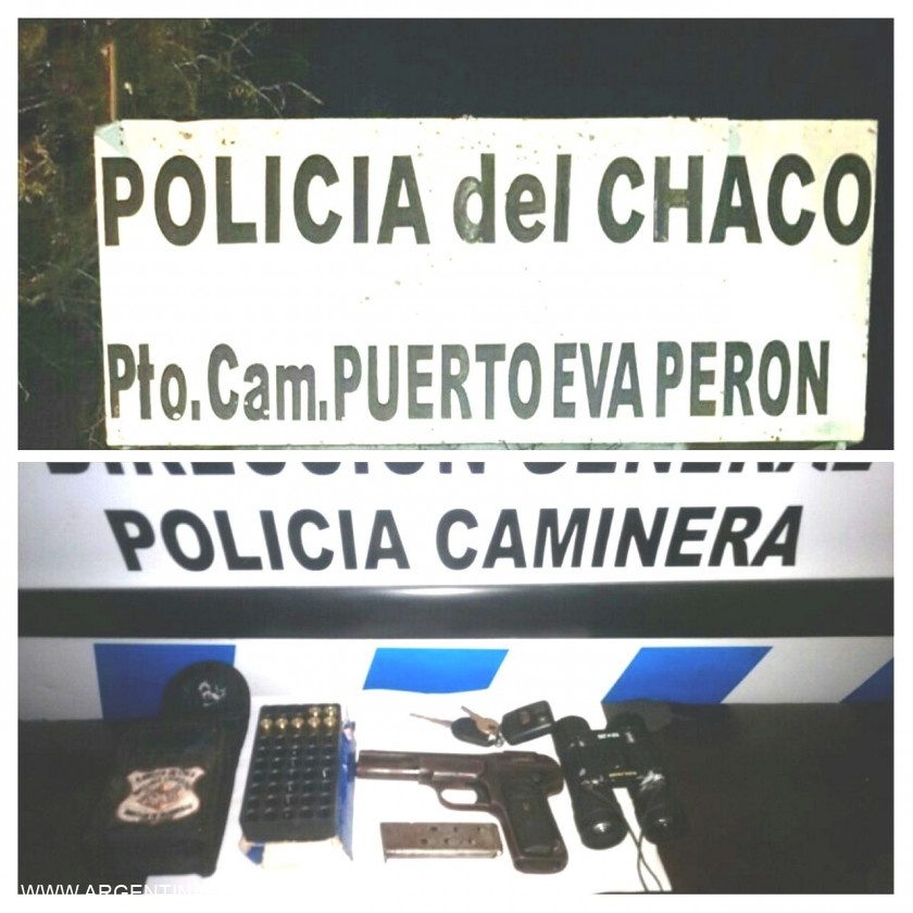 DEMORAN A SUJETO ARMADO CON UN REVÓLVER EN PUESTO CAMINERO