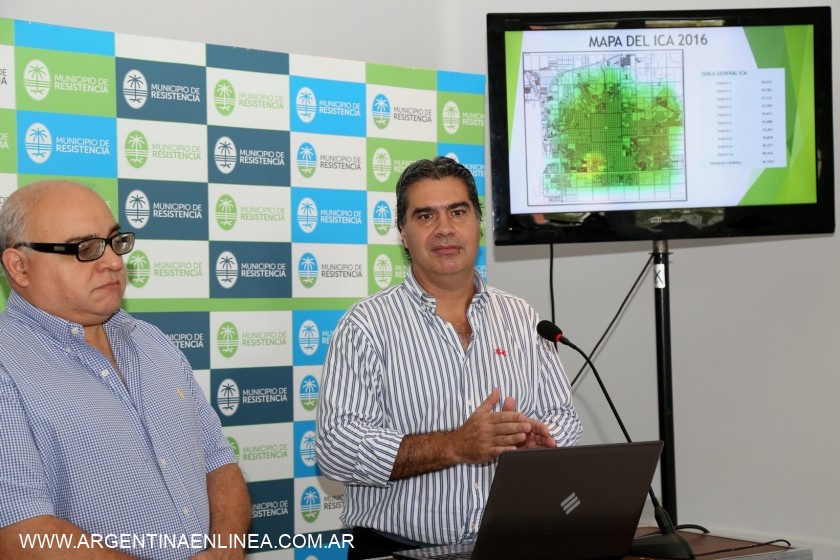 Capitanich presentó el primer mapa de calidad del aire de Resistencia