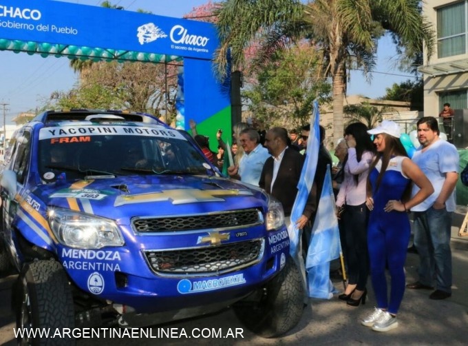 Desde Sáenz Peña se lanzó la primera etapa del Rally Cross Country - Desafío Chaco
