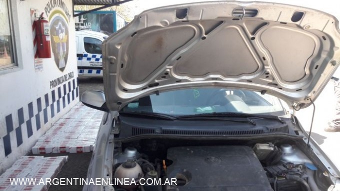 Caminera secuestró 302 brezas de cigarrillos transportados ilegalmente
