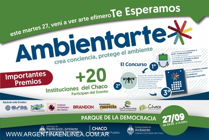 Mañana se realiza la V Edición del Concurso Ambientarte 2016  