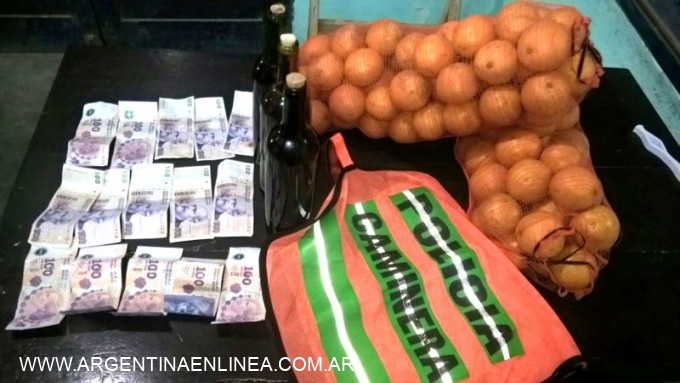 Recuperan mercadería y dinero robado en Puesto Caminero Puente Libertad de Gral. San Martín