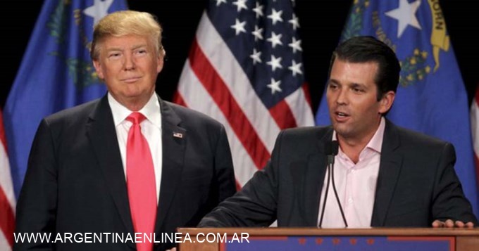 Para el hijo de Trump, refugiados son caramelos envenenados