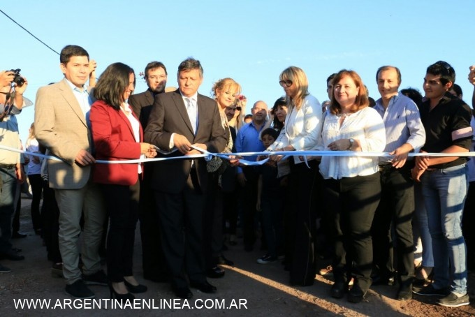 En Charata, Peppo inauguro obras y realizó anuncios con el compromiso de "Garantizar un mejor futuro"