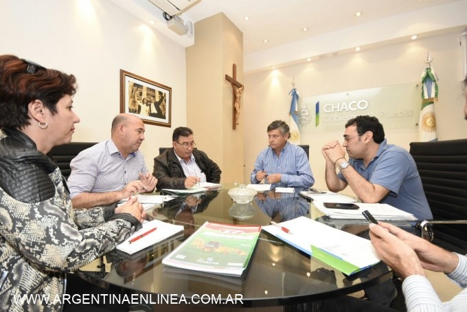 PEPPO y el Intendente de Margarita Belen acordaron reactivar obras importantes para la comunidad