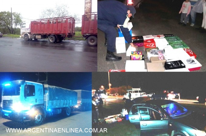 DEMORAN CARGAMENTOS ILEGALES EN PUENTE GENERAL BELGRANO