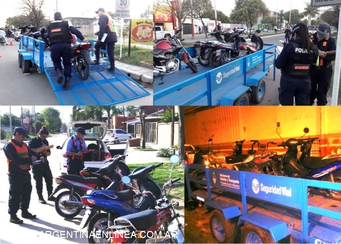 CAMINERA SECUESTRA 42 EN OPERATIVOS DEL FIN DE SEMANA