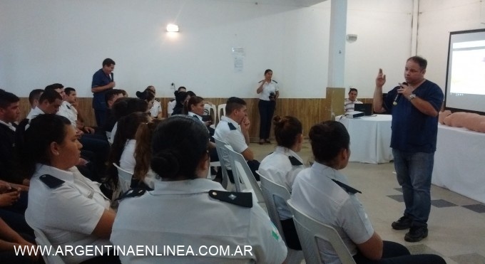 SALUD REALIZÓ UNA JORNADA DE REANIMACIÓN Y PRIMEROS AUXILIOS PARA PERSONAL DE LA PENITENCIARIA