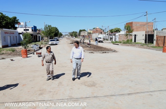 Este domingo, el Municipio inaugura obra de pavimento urbano en la avenida Italia