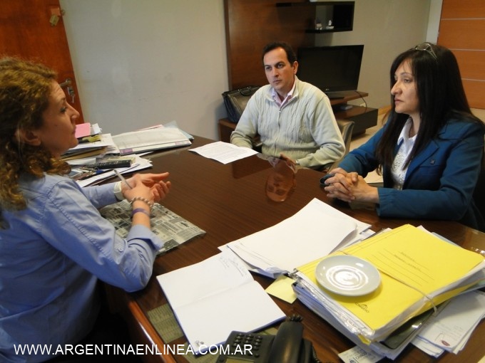 CRESPO Y MAGGIO PAUTARON TRABAJO PARA FORTALECER LA ASISTENCIA EN EL HOSPITAL DE SANTA SYLVINA
