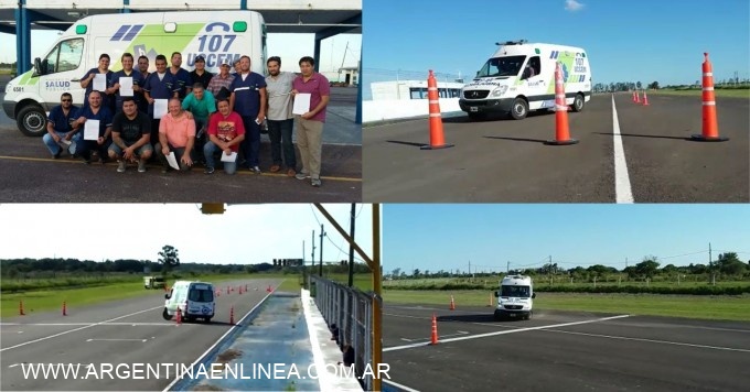 PRÁCTICAS DE MANEJO A CHOFERES DE AMBULANCIAS EN AUTÓDROMO GUARNIERI 