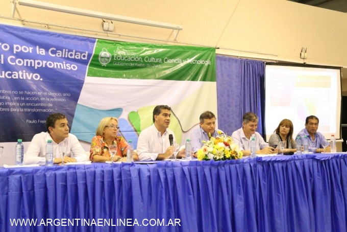 Capitanich: “La educación debe fortalecer la identidad, promover la cohesión social y garantizar estabilidad política”