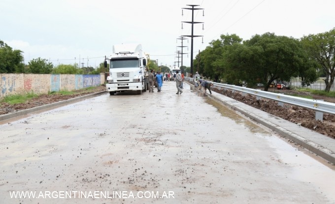 Día de la Soberanía Nacional: el municipio inaugura pavimento en la avenida Combate Vuelta de Obligado