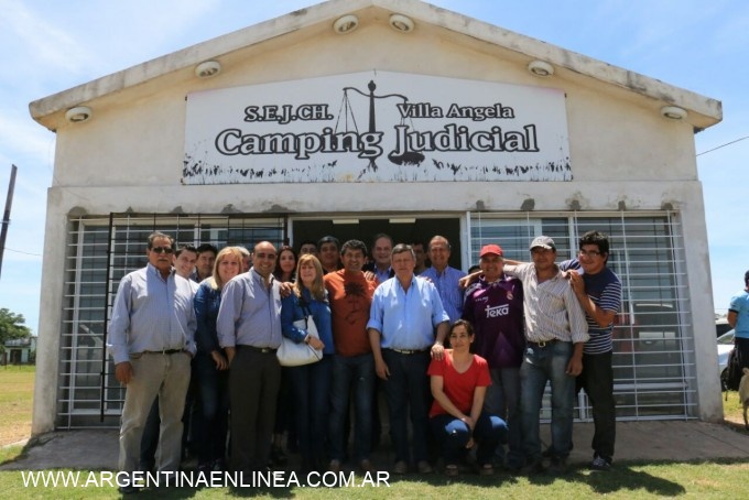 EN VILLA ÁNGELA PEPPO RECORRIÓ OBRAS Y ANUNCIÓ INAUGURACIONES
