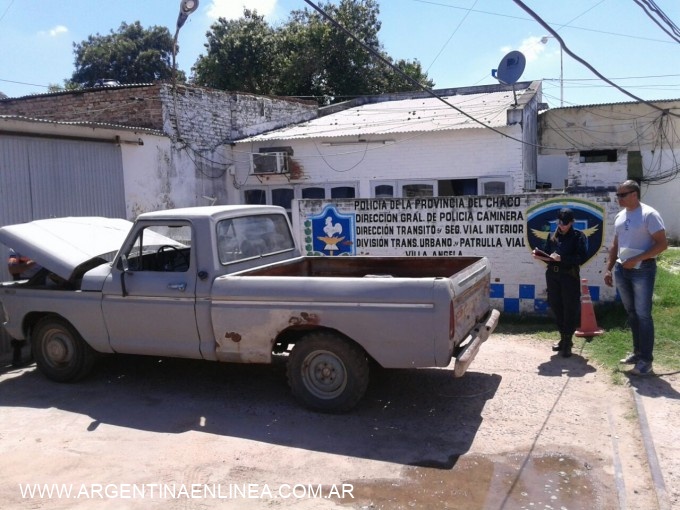 SECUESTRAN UNA CAMIONETA ADULTERADA EN PLANTA VERIFICADORA VILLA ANGELA 