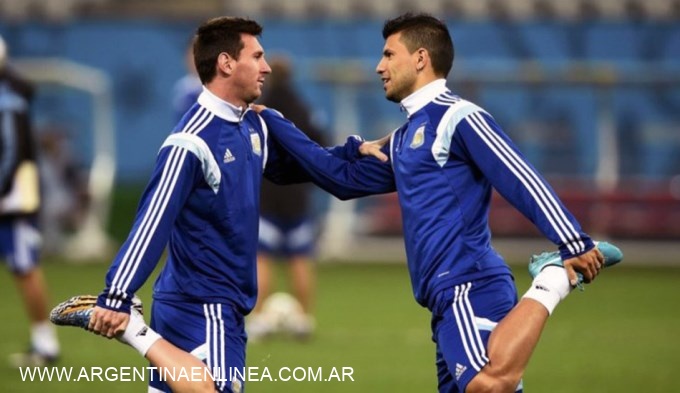 Messi y el Kun, candidatos a ser "The Best"