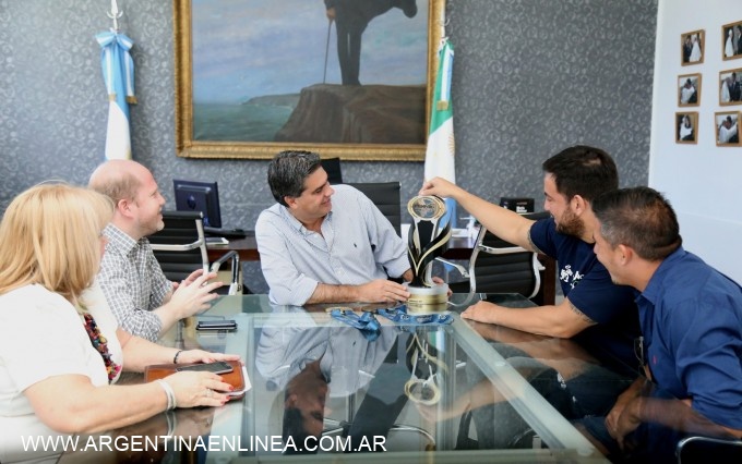 Capitanich recibió al deportista Ramiro Cardozo que obtuvo una medalla dorada en el Mundial de Para Jiu Jitsu