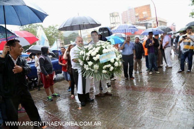 Día de la Inmaculada Concepción de la Virgen María: Capitanich participó de la recepción de los peregrinos en la Catedral